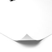 Elegante aangepaste sjabloon voor uw logo perfect poster (Hoek)