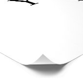 Elegante aangepaste sjabloon voor uw logo perfect poster (Hoek)