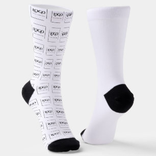 Elegante aangepaste sjabloon voor uw logo sokken