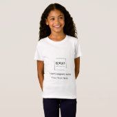 Elegante aangepaste sjabloon voor uw logo t-shirt (Voorkant volledig)