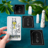 Elegante aangepaste tarotkaartdeck pokerkaarten (Insitu)