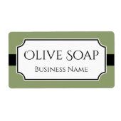 Elegante aangepaste zakelijke productlabels etiket (Voorkant)