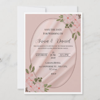 Elegante & Aanpasbare Premium Trouw Uitnodiging