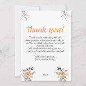 Elegante aanpasbare trouwkaart uitnodigingen (Achterkant)