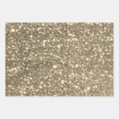 Elegante aanraking van goud inpakpapier vel (Voorkant)