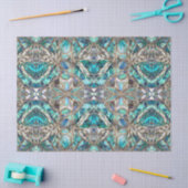 Elegante Abalone Patroon Decoupage Tissue Tissuepapier (Craft)