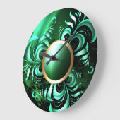 Elegante Abstracte 2 Wandklokken & Numerieke Optie (Hoek)