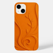 Elegante Abstracte Bloem Case-Mate iPhone Case (Achterkant)