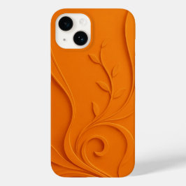 Elegante Abstracte Bloem Case-Mate iPhone 14 Hoesje