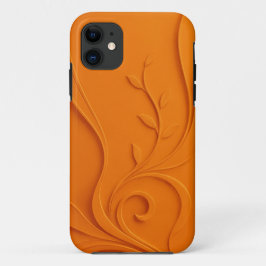 Elegante Abstracte Bloem Case-Mate iPhone Case