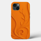 Elegante Abstracte Bloem Case-Mate iPhone Case (Achterkant)