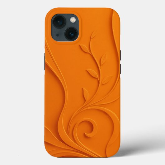 Elegante Abstracte Bloem Case-Mate iPhone Case (Achterkant)