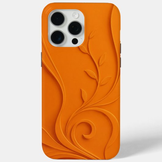 Elegante Abstracte Bloem Case-Mate iPhone Case (Achterkant)