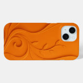 Elegante Abstracte Bloem Case-Mate iPhone Case (Achterkant (horizontaal))