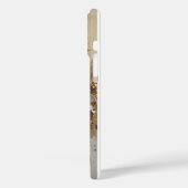 Elegante Abstracte bloemenolieverfschilderij met g Case-Mate iPhone Case (Achterkant / Links)