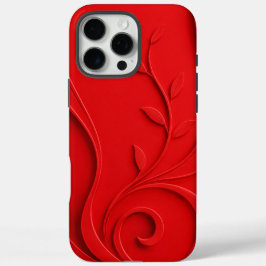 Elegante Abstracte Bloemige Premium Stijlvolle iPhone 16 Pro Max Hoesje