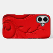 Elegante Abstracte Bloemige Premium Stijlvolle Case-Mate iPhone Case (Achterkant (horizontaal))