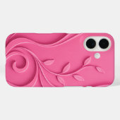 Elegante Abstracte Bloemige Premium Stijlvolle Case-Mate iPhone Case (Achterkant (horizontaal))