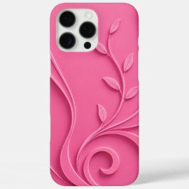 Elegante Abstracte Bloemrijke Premium Stijlvol iPhone 16 Pro Max Hoesje