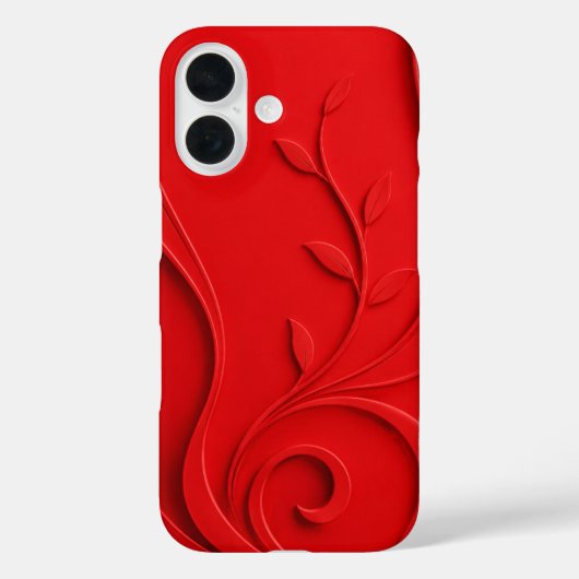 Elegante Abstracte Bloemrijke Premium Stijlvolle Case-Mate iPhone Case (Achterkant)