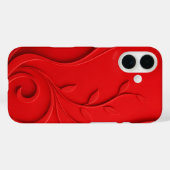 Elegante Abstracte Bloemrijke Premium Stijlvolle Case-Mate iPhone Case (Achterkant (horizontaal))