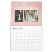 Elegante Abstracte fotokalender Kalender (Feb 2026)