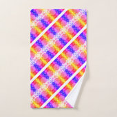 Elegante Abstracte geometrische achtergrond veelkl Bad Handdoek (Handdoek)