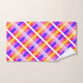 Elegante Abstracte geometrische achtergrond veelkl Bad Handdoek (Handdoek)