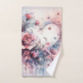 Elegante Abstracte harten Bad Handdoek (Handdoek)