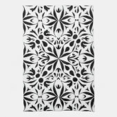 Elegante abstracte klasse theedoek (Verticaal)