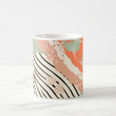 Elegante Abstracte Mok – Luxe metallic & zachte kl (Center)