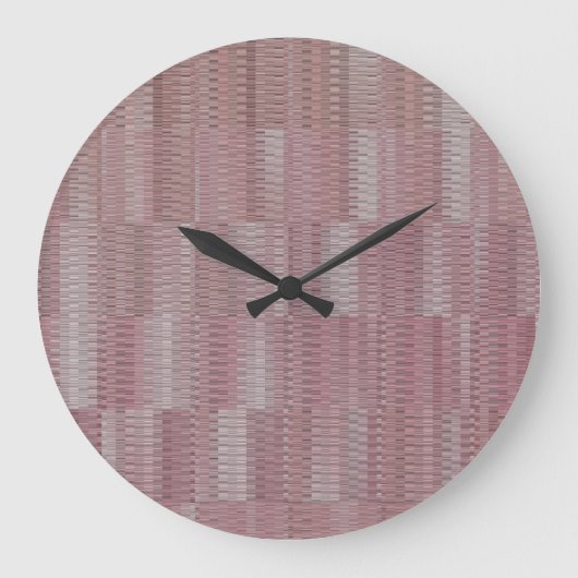 Elegante Abstracte Mooie Achtergrond Grote Klok (Voorkant)