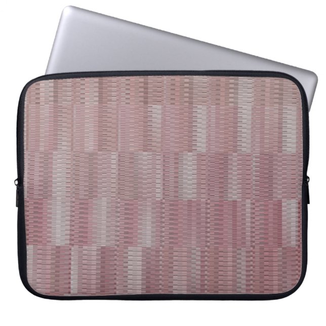  Elegante Abstracte Mooie Achtergrond Laptop Sleeve (Voorkant)