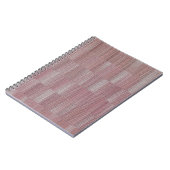 Elegante Abstracte Mooie Achtergrond Notitieboek (Linkerzijde)