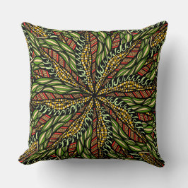 Elegante Abstracte Natuur Design Pillow Kussen