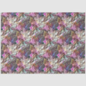 Elegante Abstracte Oyster Shell Patroon Decoupage Tissuepapier (Voorkant)
