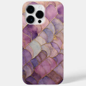 Elegante Abstracte Paarse Waterverf Case-Mate iPhone Case (Achterkant)