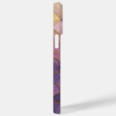 Elegante Abstracte Paarse Waterverf Case-Mate iPhone Case (Achterkant / Rechts)
