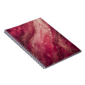 Elegante Abstracte Schilderij Notitieboek (Rechterzijde)