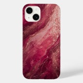 Elegante Abstracte Schildering Case-Mate iPhone Case (Achterkant)