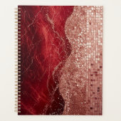 Elegante Abstracte Schildering Planner (Voorkant)