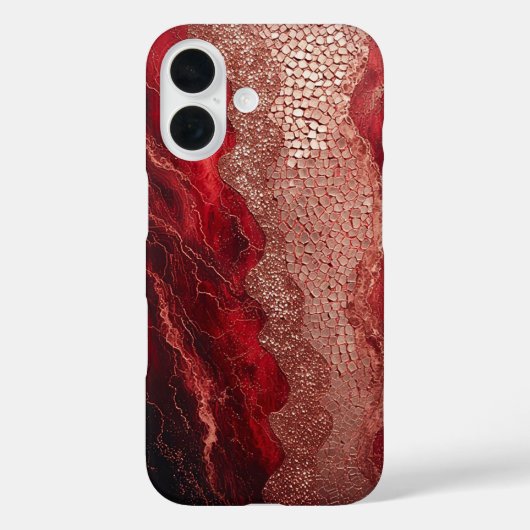 Elegante Abstracte Schilderkunst Case-Mate iPhone Case (Achterkant)