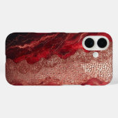 Elegante Abstracte Schilderkunst Case-Mate iPhone Case (Achterkant (horizontaal))