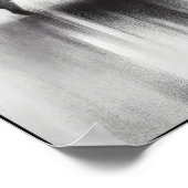 Elegante Abstracte swingdans Poster (Hoek)