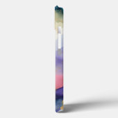 Elegante Abstracte Waterverf iPhone Case (Achterkant / Links)