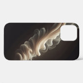 Elegante Abstracte Zijde Flow Hoesje - Minimalisti (Achterkant (horizontaal))