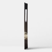 Elegante Abstracte Zijde Flow Hoesje - Minimalisti (Achterkant / Links)