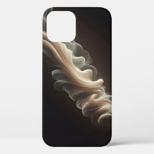 Elegante Abstracte Zijde Flow Hoesje - Minimalisti
