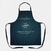 Elegante achtergrond | kapsalon schort (Voorkant)