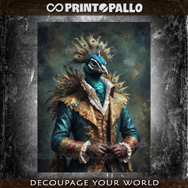 Elegante adellijke koninklijke Renaissance prins p Tissuepapier